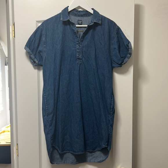 GAP Dresses & Skirts - GAP Denim 100% Cotton Oversized Shirt Dress